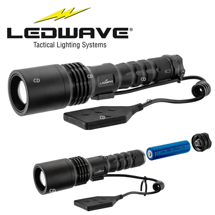 LAMPE LEDWAVE POWER ZOOM VERT 130 LUMENS