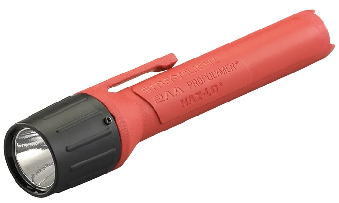 Lampe Streamlight 2AA propolymer haz-lo – Atex – Orange – avec piles