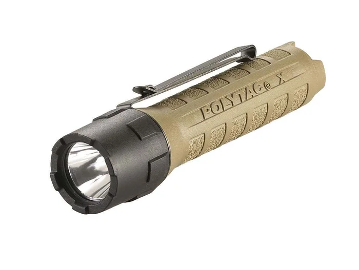LAMPE STREAMLIGHT POLYTAC X – AVEC PILES – COYOTE
