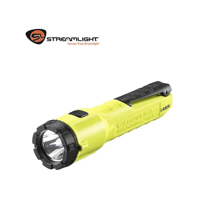 LAMPE STREAMLIGHT PROPOLYMER DUALIE LASER 3AA JAUNE