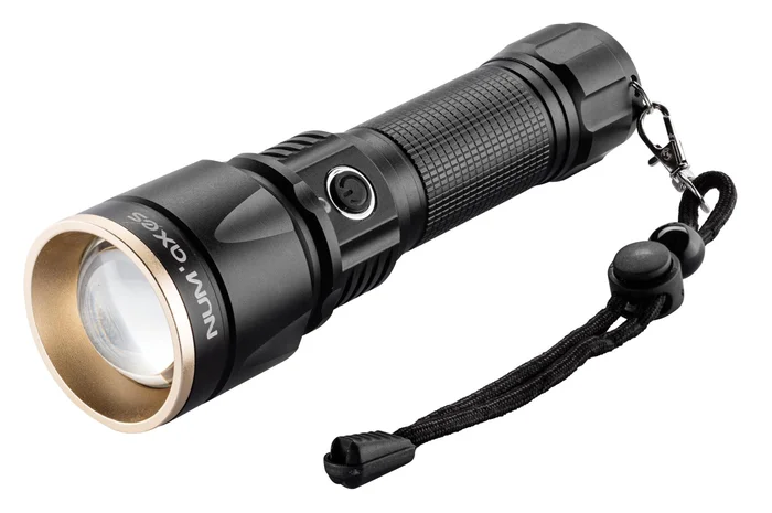 Lampe Tactique rechargeable NUM’AXES Led 1000 lumens