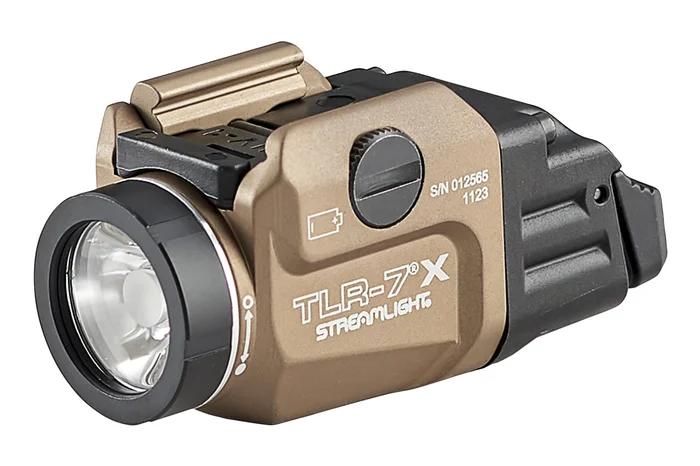 Lampe tactique Streamlight TLR-7 X USB – Switch haut et bas