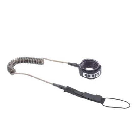 Leashes SUPIon SUP Leash Core pour genou – Noir 2025