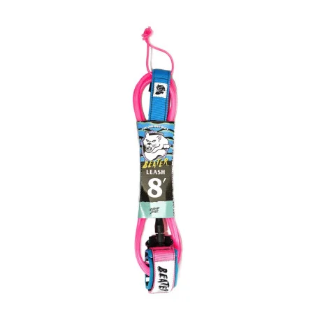 Leashes SurfCatch Surf 8.0 BEATER PRO COMP LEASH – Rose