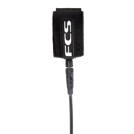 Leashes SurfFCS Leash Classic Regular – Noir