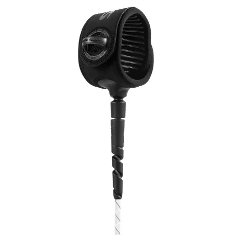 Leashes SurfFCS Leash Freedom Helix All Round Calf 9&prime; – Natural/Black
