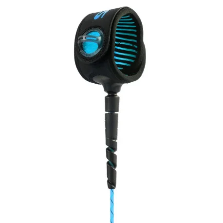 Leashes SurfFCS Leash Freedom Helix Comp – Blue/Black