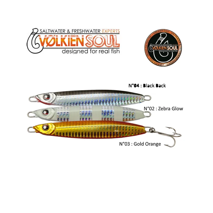 LEURRES CASTING JIGS VOLKIEN SOUL SLOW MESSENGER 80G