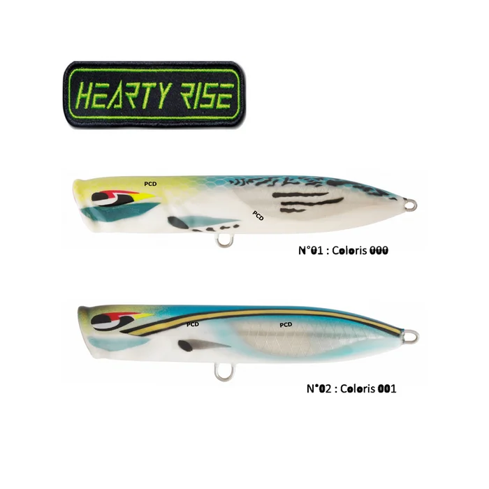 LEURRES HEARTY RISE POPPER MONTER GAME TUNA 1 13CM