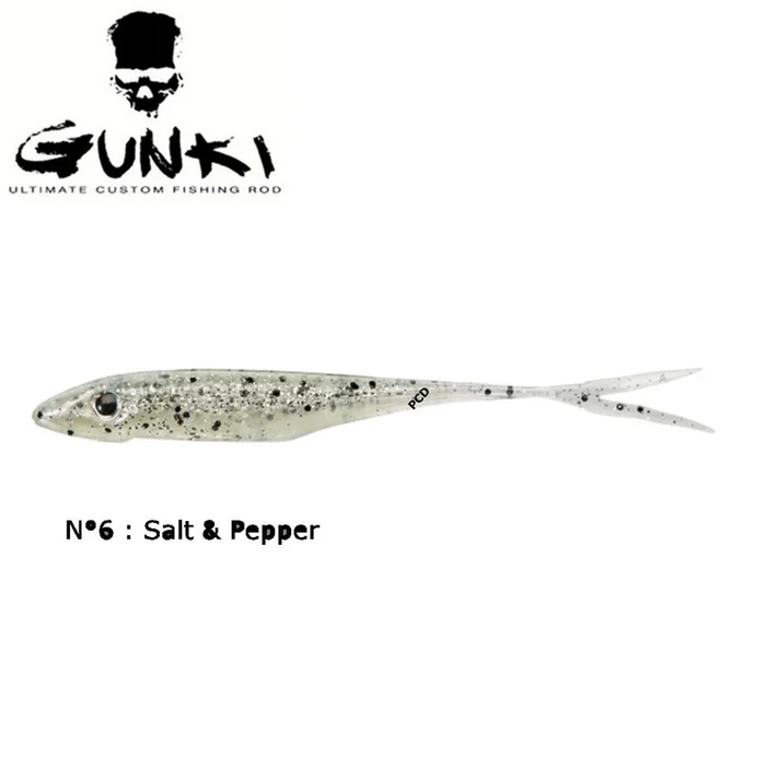 LEURRES SOUPLES GUNKI KIDDY 5CM PAR 12