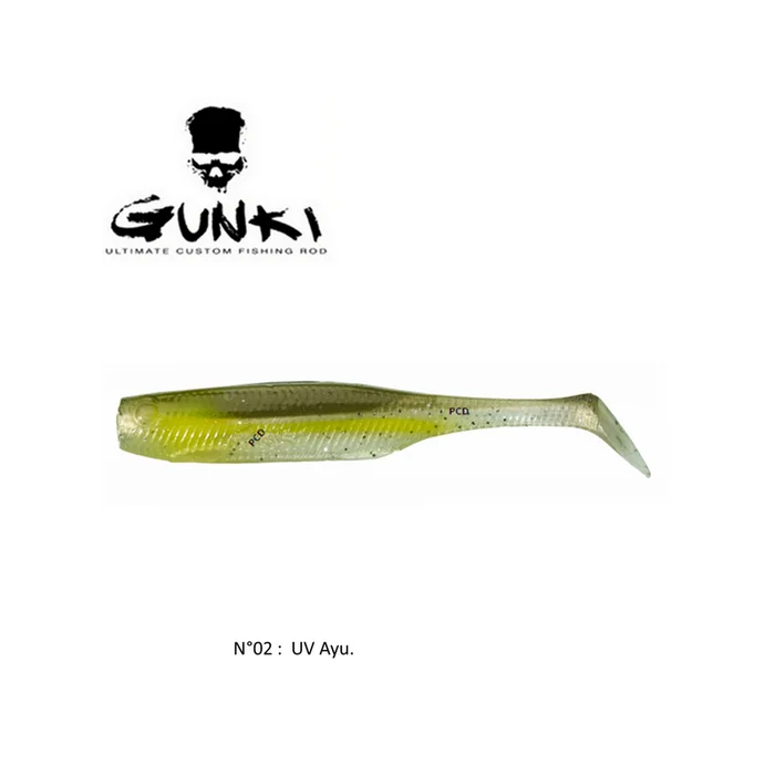 LEURRES SOUPLES GUNKI PEPS 12CM PAR 3