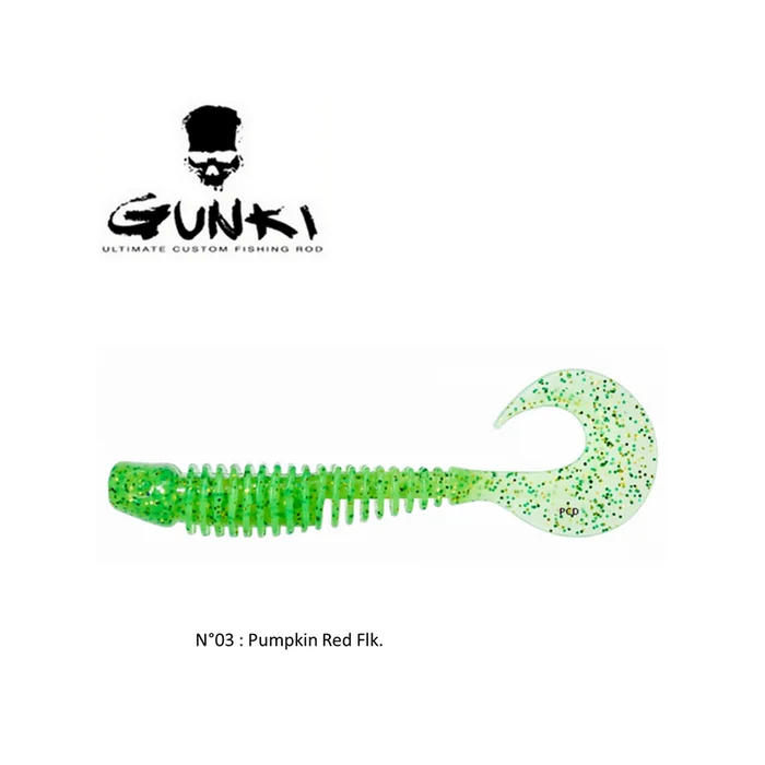 LEURRES SOUPLES GUNKI TIPSY CXL 115 11.5CM PAR 5