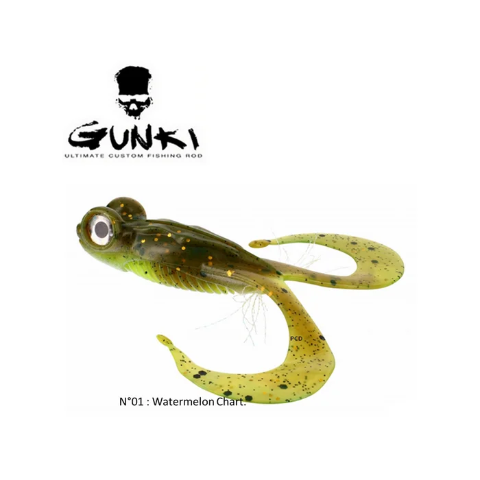 Leurres Souples Gunki Vmax Bull Frog 130