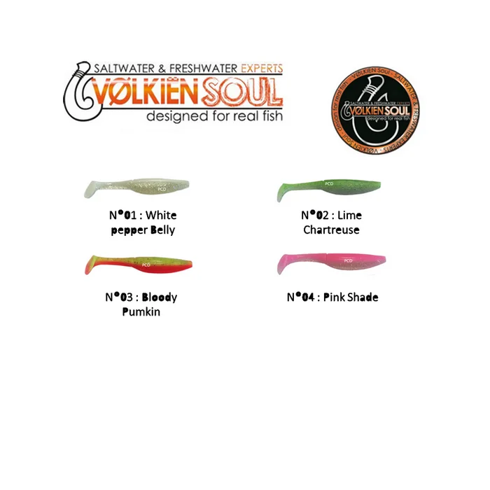 LEURRES SOUPLES VOLKIEN SOUL TALION 70MM PAR 15