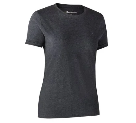 Lot de 2 tee-shirt femme bleu et kaki DEERHUNTER – Image 2