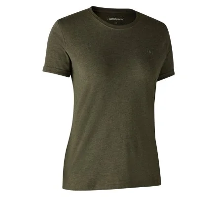 Lot de 2 tee-shirt femme bleu et kaki DEERHUNTER – Image 3