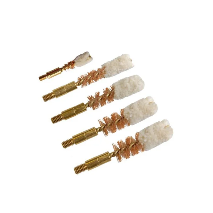 Lot de 5 brosses de nettoyage rapide pour arme calibre .223″/5,56 mm
