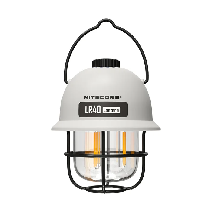 LR40WH – Nitecore Lanterne rétro Multifonction rechargeable LR40 Blanche