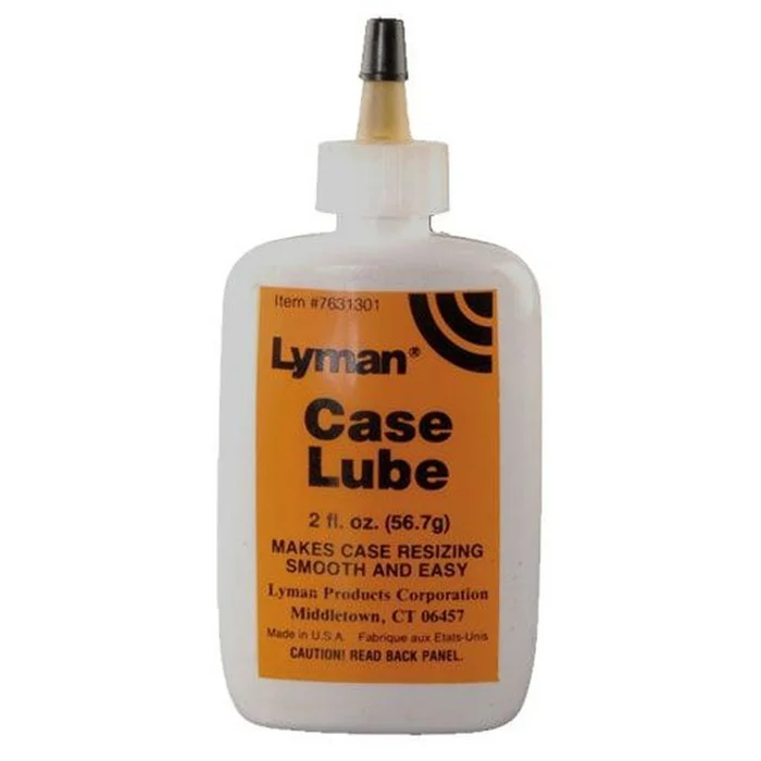 Lubrifiant pour Étuis Lyman Case Lube 2 oz – Protection Anticorrosion – Nettoyage Facile – Optimise la Durabilité des Étuis