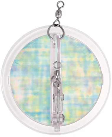 Luhr Jensen Dipsy Diver – Transparent / Fond transparent UV Moonjelly – 3 1/4″