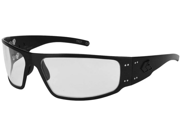 Lunette Balistique (ANSI Z87+) – MAGNUM – Cerakote Noire -Verres Inferno Photochromique