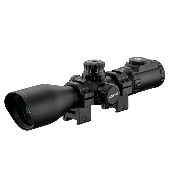 Lunette de tir compacte UTG Mildot illuminé 3-12 x 44 mm