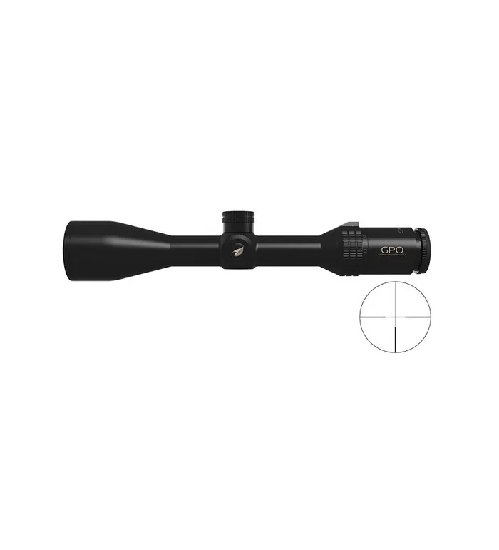 Lunette de tir GPO Spectra 6X 2-12×50 – Ret. G4 IL Fibre optique