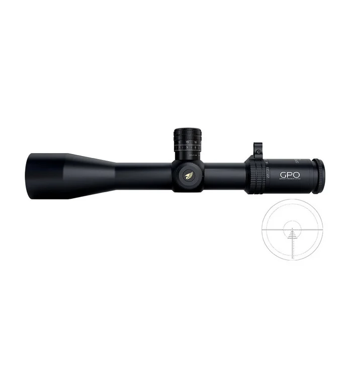 Lunette de tir GPO Spectra 6x 4,5-27x50i – Ret. PLRi FFP