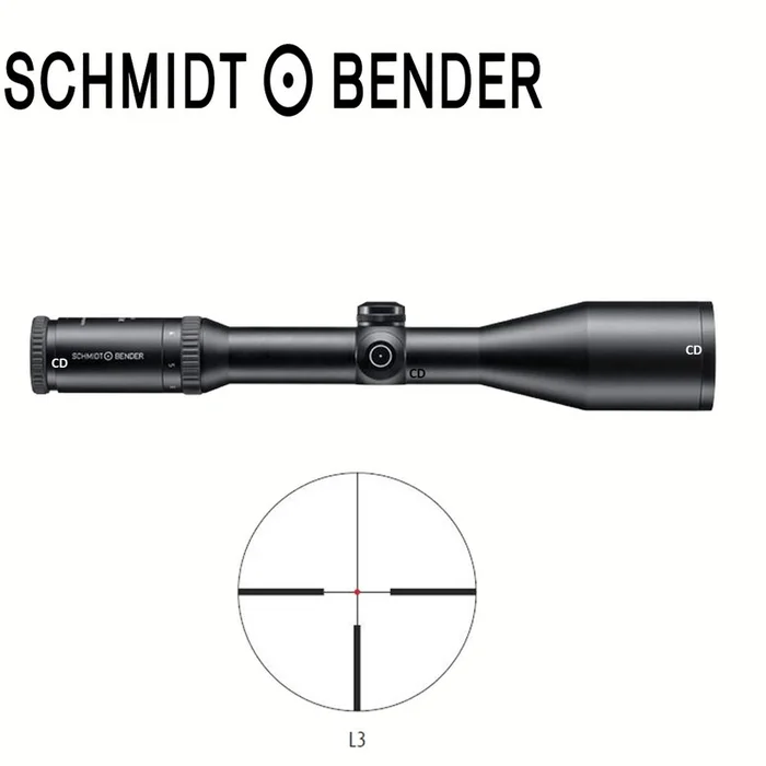 Lunette De Visée Schmidt&Bender Klassik LM 2.5-10×56 Réticule L3