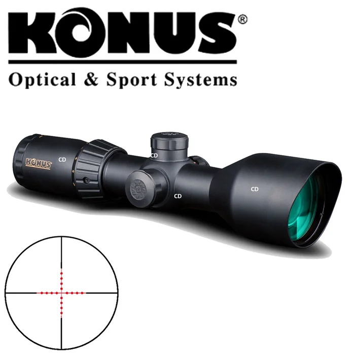 Lunette Konus Konupro T-30 3-12×50 Mil Dot