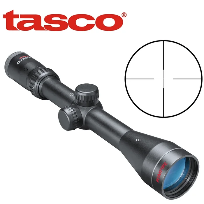 LUNETTE TASCO RIMFIRE 3-9X40MM RÉTICULE TRUPLEX