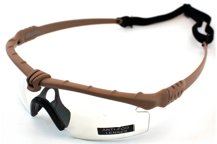 Lunettes Battle Pro Thermal Tan/Clear – Nuprol