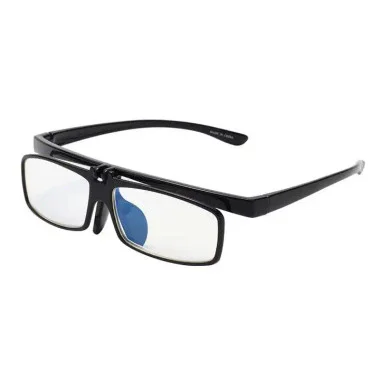 Lunettes de lecture grossissantes à rabat rétro avec protection UV