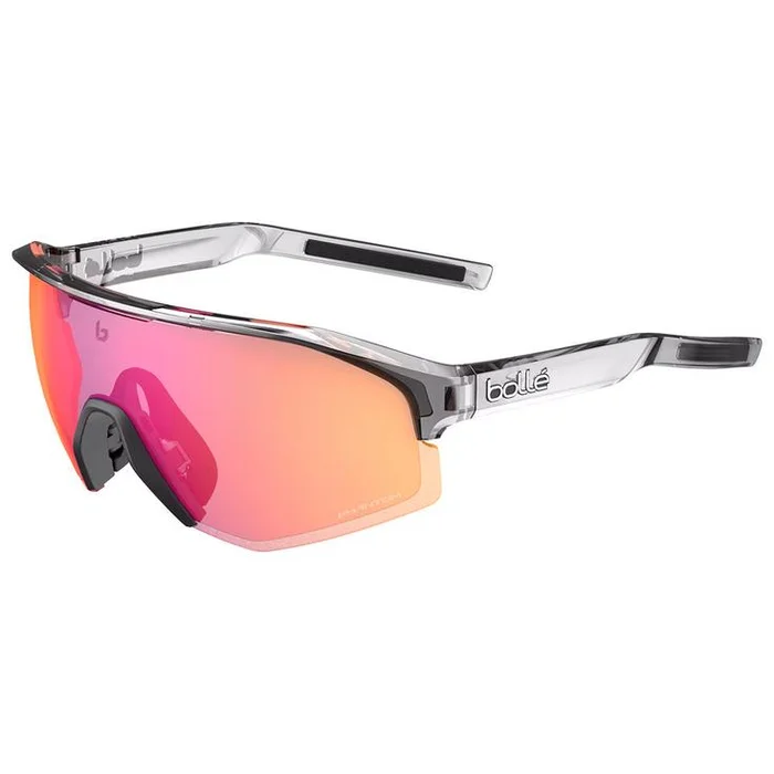 Lunettes de soleil Bollé Lightshifter XL Grey Crystal Phantom Clear Lava Photochromic