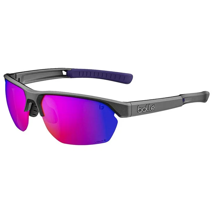 Lunettes de soleil Bollé Victus Titanium Matte Volt+ Ultraviolet Polarized