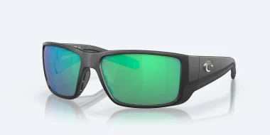 Lunettes de soleil Costa BlackFin Pro Noir mat Vert miroir 580G