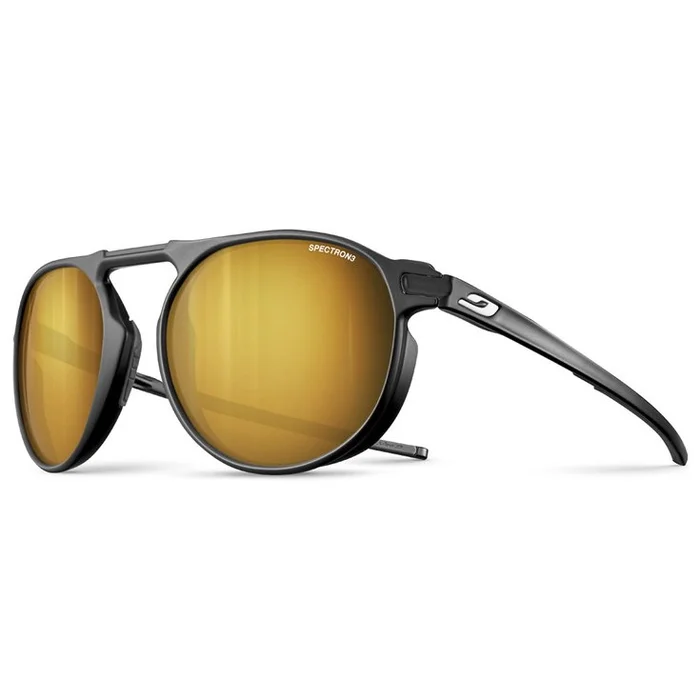 Lunettes de soleil Julbo Meta Noir Blanc Spectron 3 Polarized Flash Or