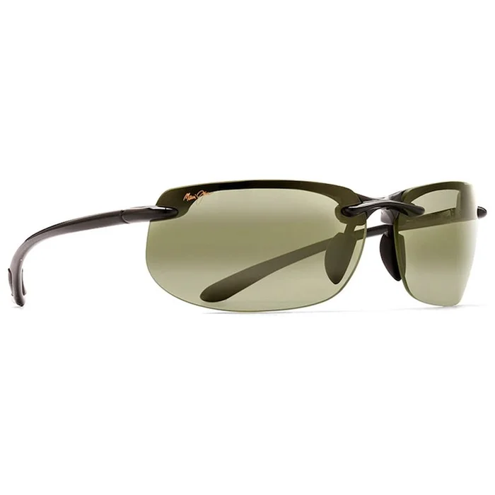 Lunettes de soleil Maui Jim Banyans Noir Brillant Maui Ht Mauibrilliant