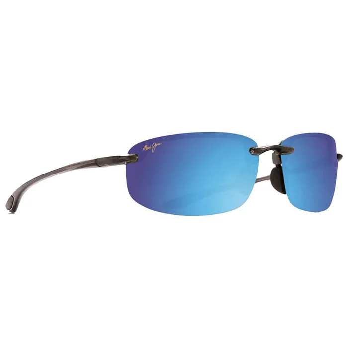 Lunettes de soleil Maui Jim Ho’okipa Reader 2,5 Gris Fumé Translucide Bleu Hawaï MauiBrilliant