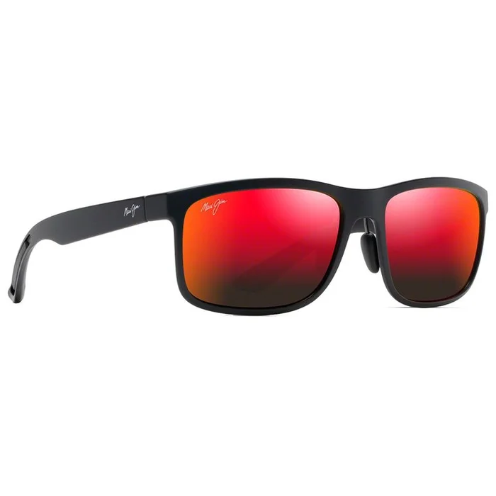 Lunettes de soleil Maui Jim Huelo Noir Mtat Hawaii Lava MauiPure