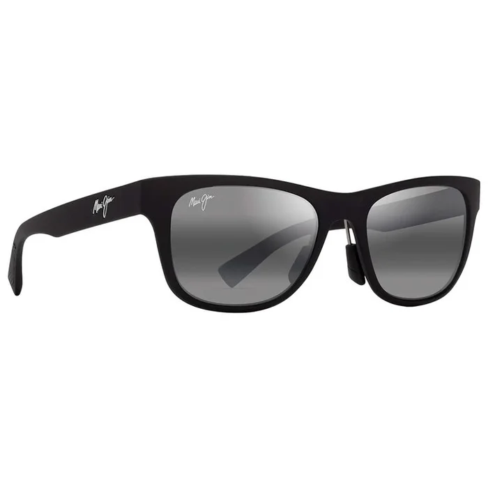 Lunettes de soleil Maui Jim Kapeau Matte Black Neutral Grey Mineral Superthin