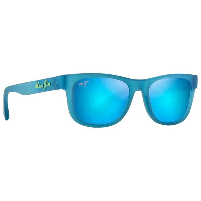 Lunettes de soleil Maui Jim Kaulike Matte Trans Blue Blue Hawaii MauiPure