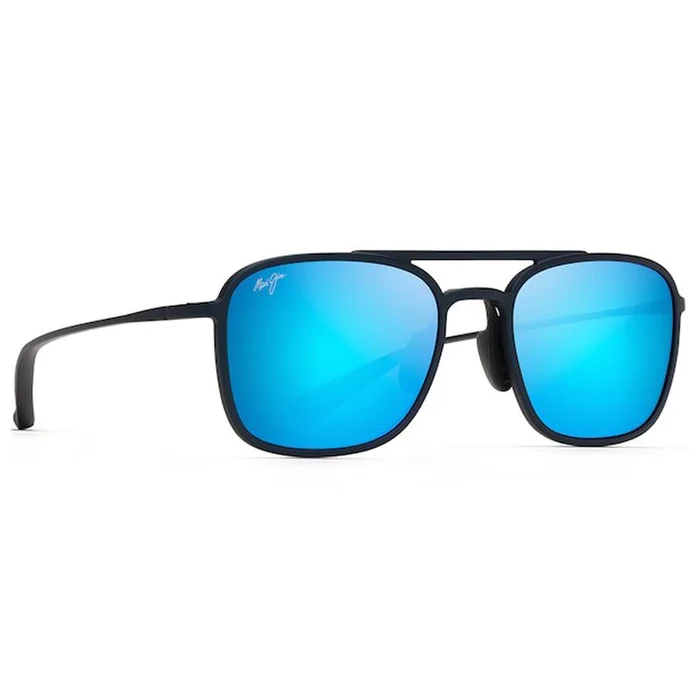 Lunettes de soleil Maui Jim Keokea Bleu Mat Bleu Hawaï MauiBrilliant