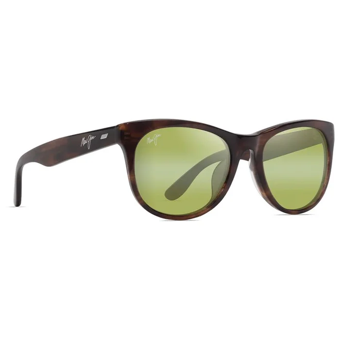 Lunettes de soleil Maui Jim Koaniani Asian Fit Shiny Melange Brown Havana Maui Ht Mineral Superthin