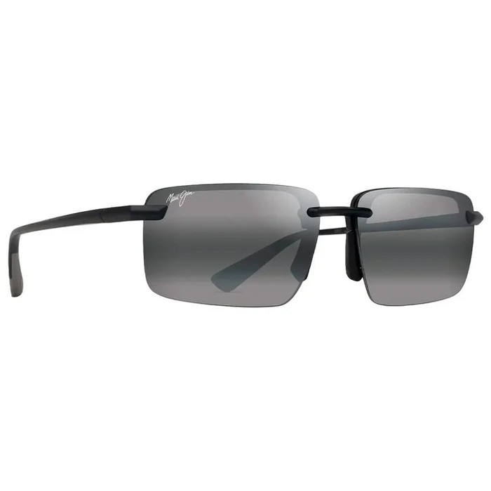 Lunettes de soleil Maui Jim Laulima Noir Mat Neutral Grey MauiPure