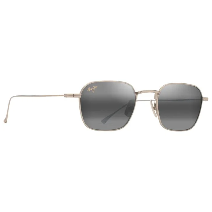 Lunettes de soleil Maui Jim Mekala Matte Light Gold Neutral Grey MauiBrilliant