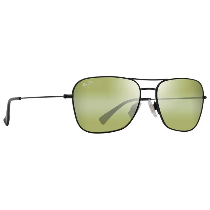 Lunettes de soleil Maui Jim Naauao Vernis Noir Mat Maui HT MauiPure