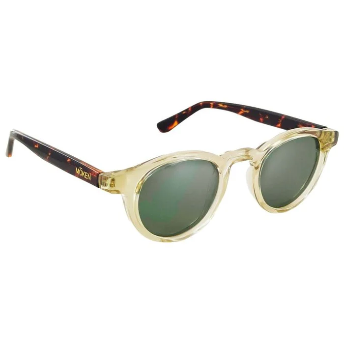 Lunettes de soleil Moken Vision Andy Champagne Green Cat.3 Polarized