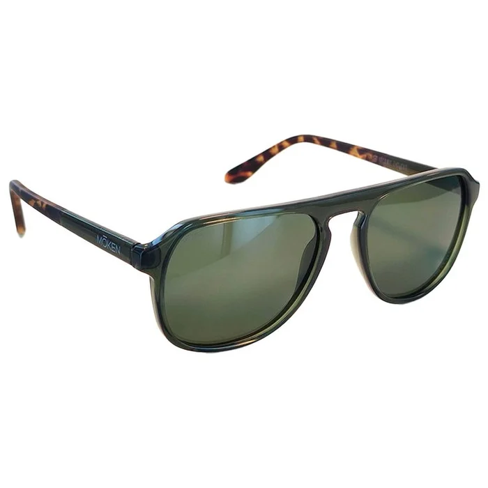 Lunettes de soleil Moken Vision Big Dude Olive Tortoise Green Polarized