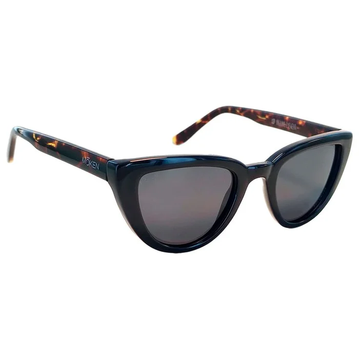 Lunettes de soleil Moken Vision Emma Black Tortoise Grey Polarized
